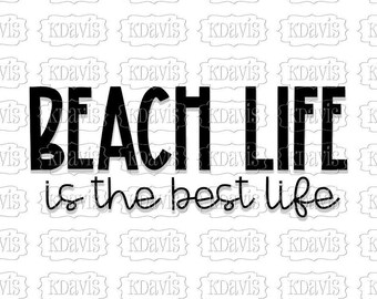 Beach Life SVG