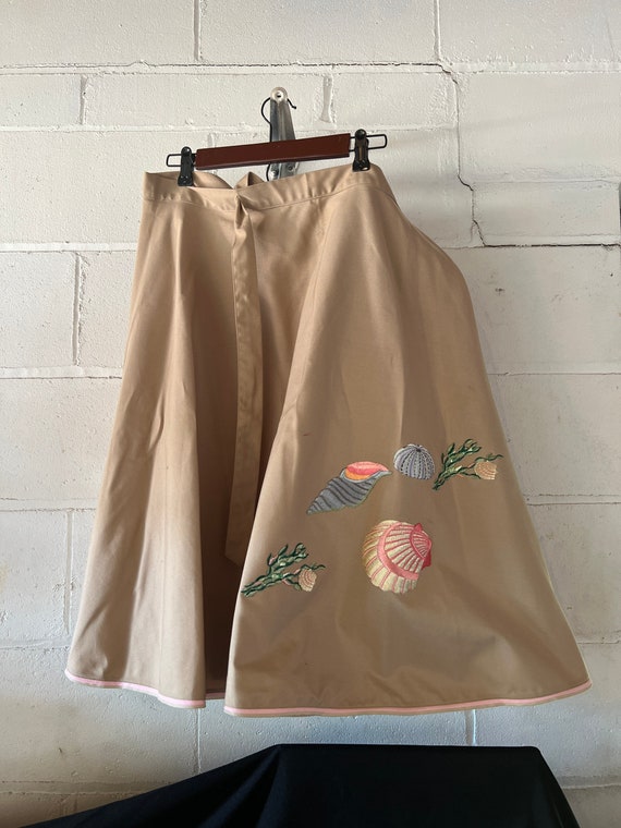 Vintage Wrap Around Skirt