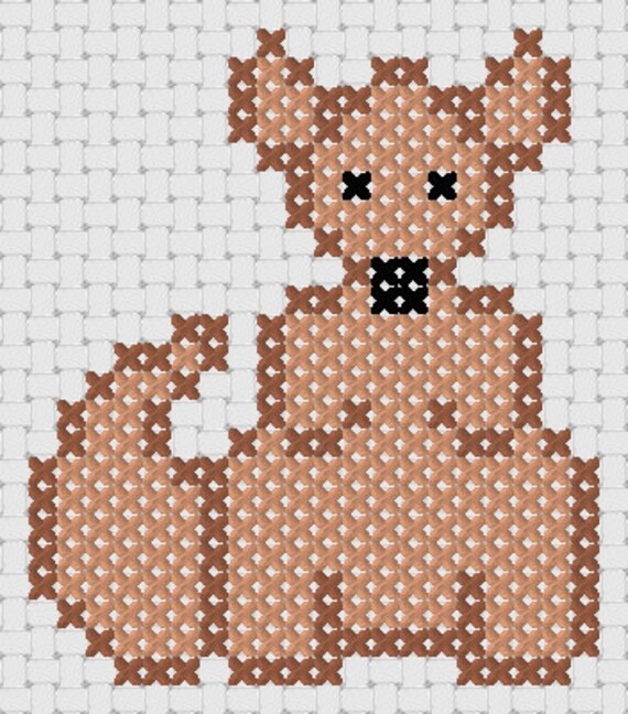 Kangaroo Cross Stitch Pattern Etsy