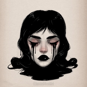 crybaby - fine art print - 9x12
