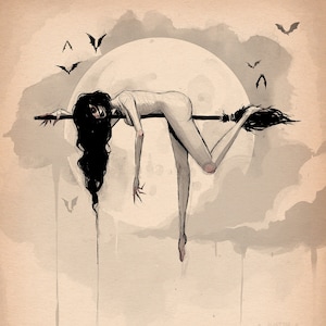 on a wicked night - fine art print - 8x10