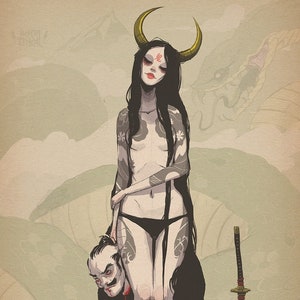 Yokai VII - 18x24 - fine art print