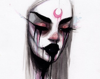 doom&gloom - fine art print - 6x8 or 9x12