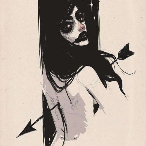Yokai Fine Art Print 9x12 Etsy Yokai Fine Art Print 9x12 Etsy
