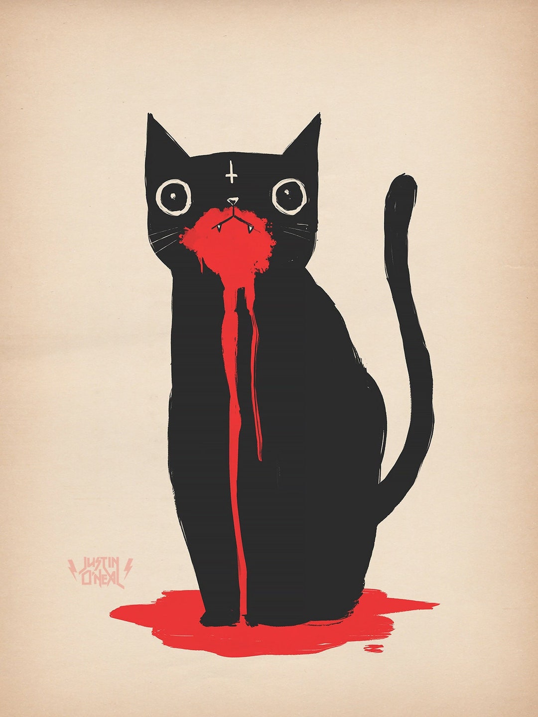 ニッチアート猫装飾画6