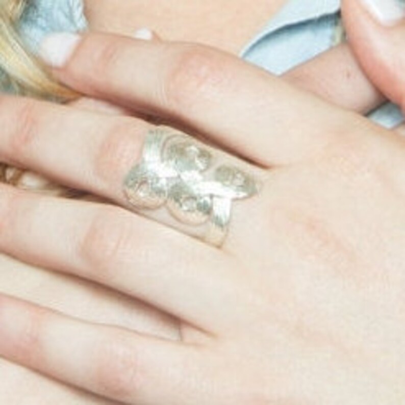 Silver Wide Ring Silver Ring Tribal Spiral Ring Modern Statement Ring Ethnic Ring Tribal Rings,Boho Silver Ring Urban Gift for her,