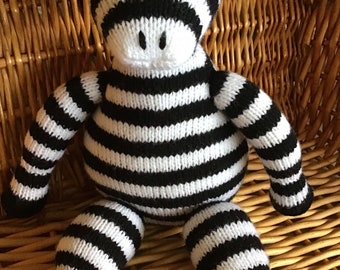 A Zebra would make a delightful addition to any nursery. He is ready to ship.