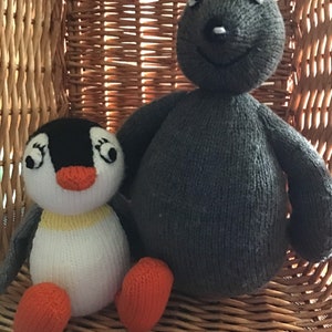 Pinga Pingu S Little Sister And Robby The Seal Pingu S Best Friend