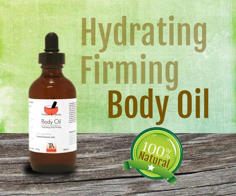 Natural Body Hydrating and Firming Essential Oil Skin Care Etsy
