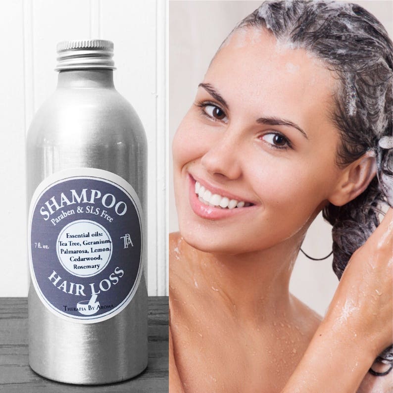 Shampoo Hair Loss Made With Natural Essential Oils and Hemp Seed Oil Etsy