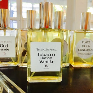 Tobacco Blossom Vanilla Natural Perfume - Eau de Parfum 100ml made with essential oil -