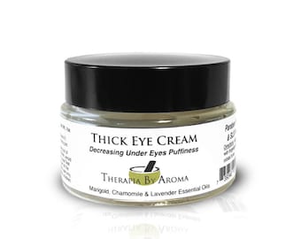 Eye Cream dark circles, wrinkles and puffiness- essential oil skin care treatment - Natural Anti Aging