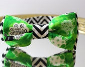 SHEEP Unisex Bowtie Chinese Calendar / Custom Made Accessory / Yin-Yang Harmony and Balance