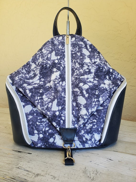 Medium sized backpack purse best sale