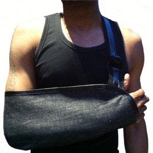 Arm Sling - Durable Denim Designer Arm Sling.