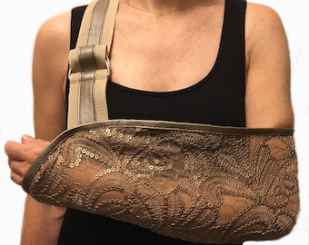 Arm Sling - Bronze BeautySequin Designer Arm Sling.