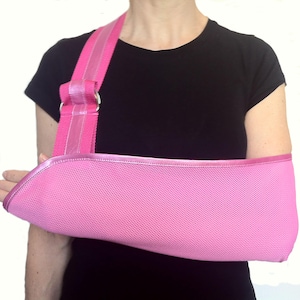 Arm Sling - Pretty in Pink Designer Fashion Arm Sling.