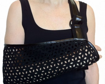 Arm Sling - Modern Romance Eyelet Designer Arm Sling.