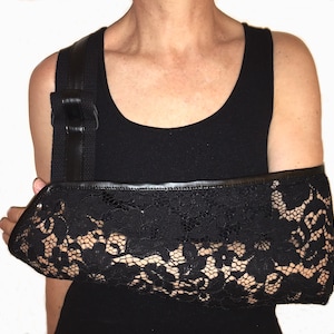 Arm Sling - Luxe Lace Designer Fashion Arm Sling.
