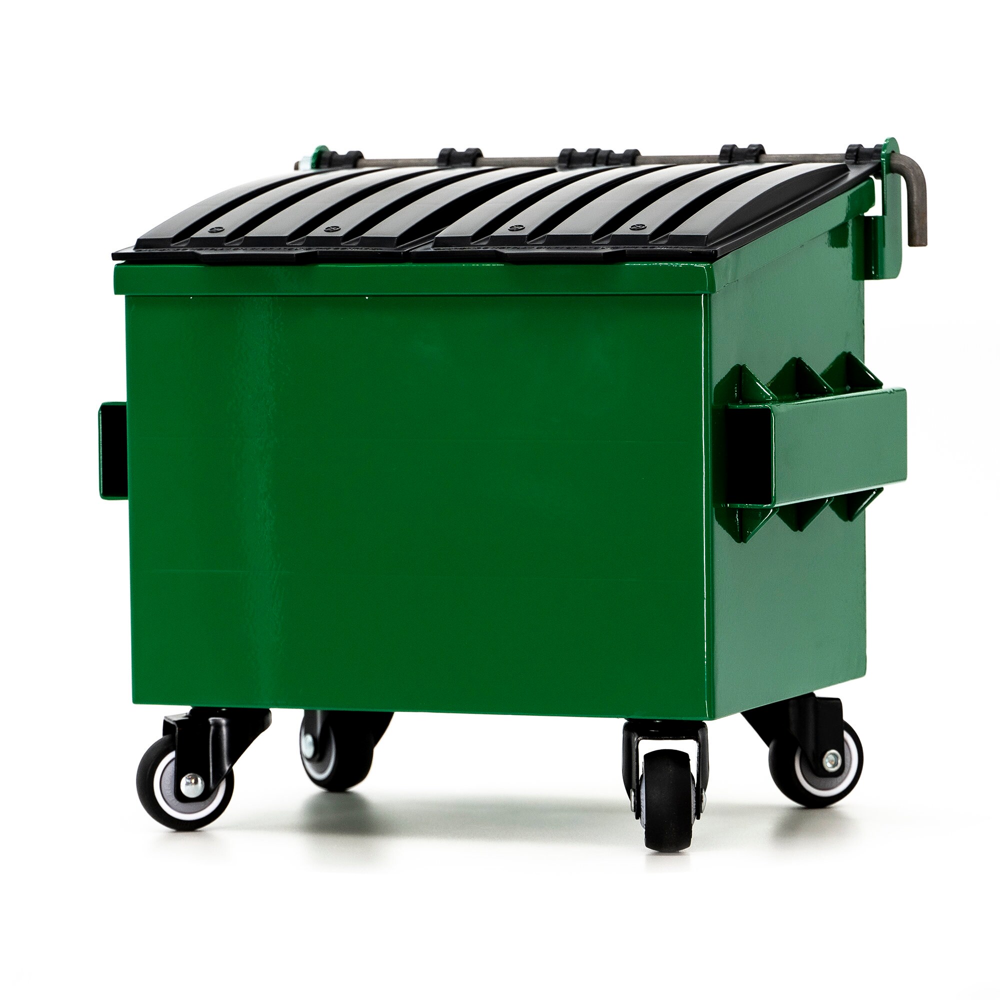 Dumpsty Fresh Green Steel Miniature Desktop Dumpster Etsy