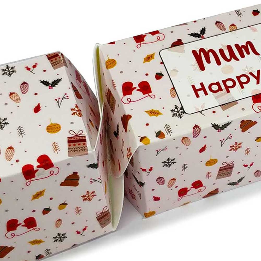How to make a christmas cracker gift box