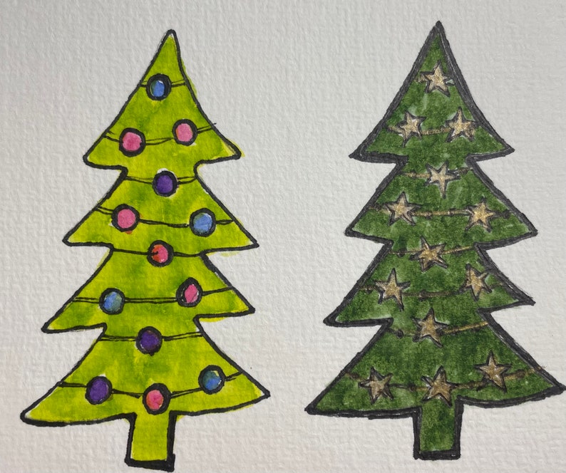 Holiday Stencil Set Christmas Stencils Cookie Stencils Fodder Stencils