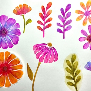 Wildblumen Schablonen Set Blumen Schablonen Futterblume Schablonen Schablonen Mixed Media Schablonen Kartenherstellung