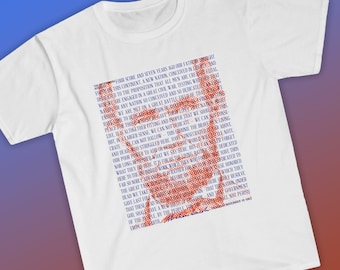 Abraham Lincoln's Gettysburg Address T-Shirt | Lincoln Speech Word Art