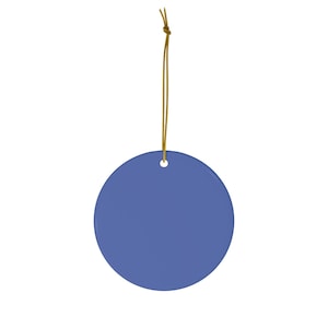 Texas bluebonnet seed christmas ornaments