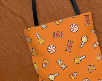 Halloween Candy Tote Bag | Trick or Treat Candy Bag