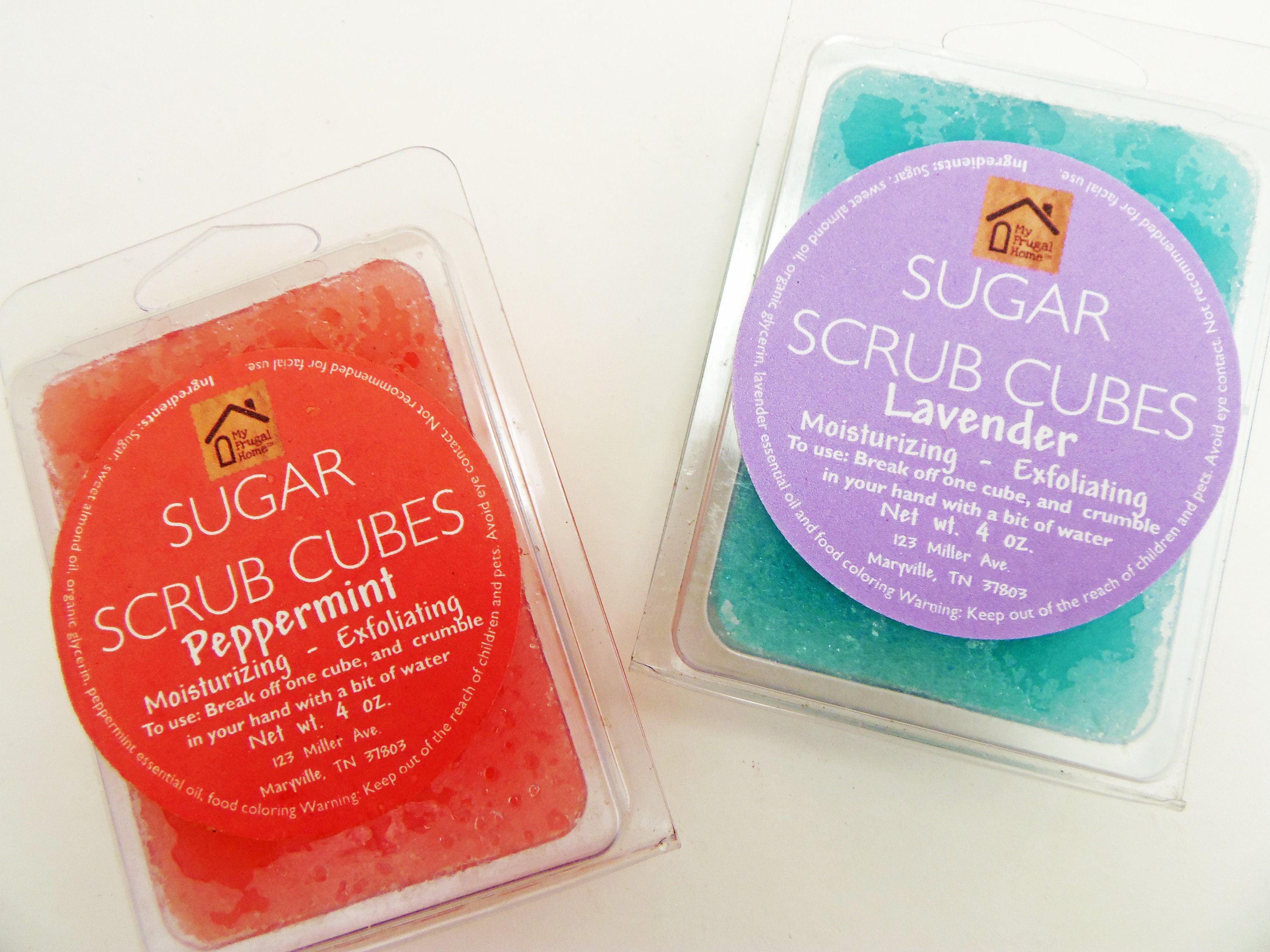 Sugar Scrub Cubes Etsy