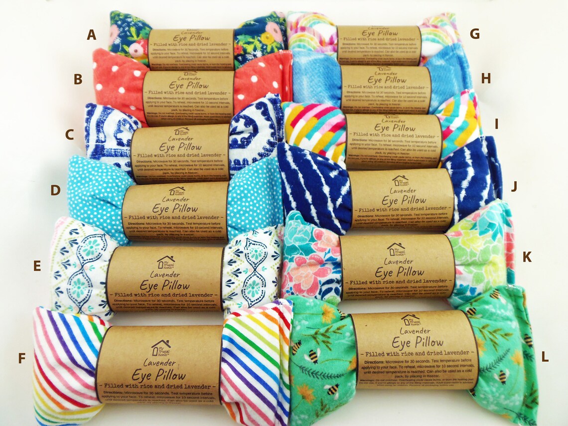 Lavender Eye Pillow Etsy