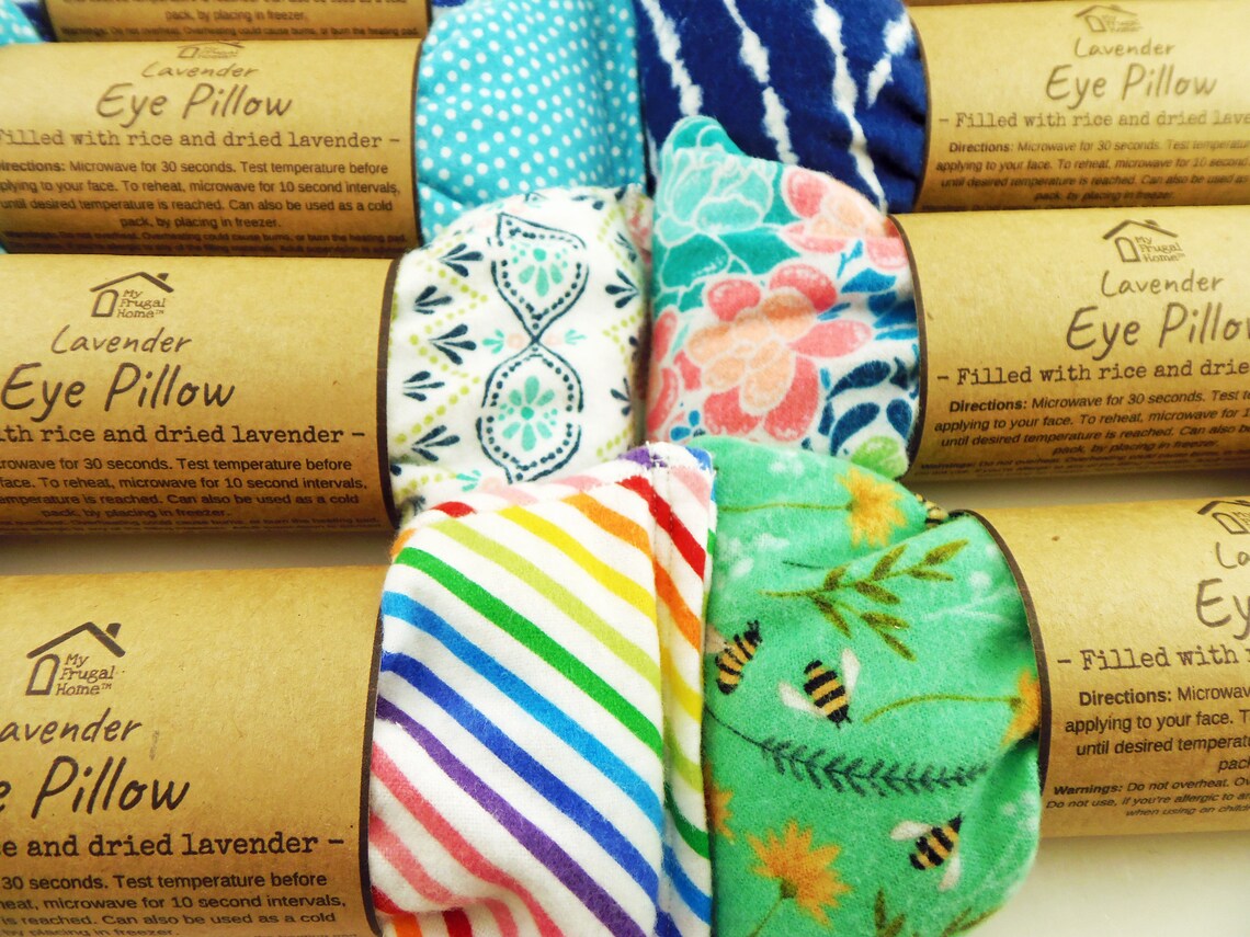 Lavender Eye Pillow Etsy