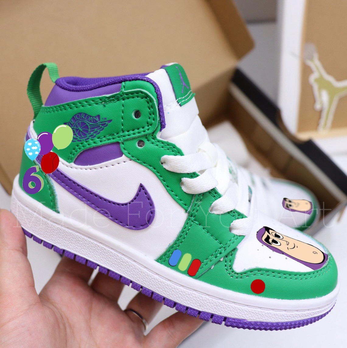 buzz light year jordans