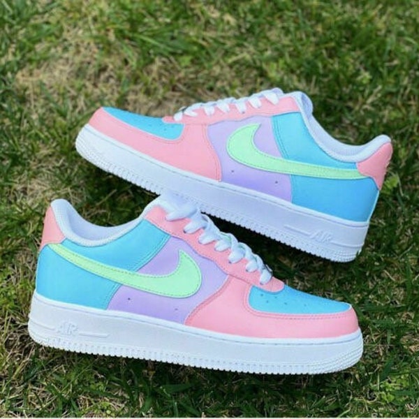 Pastel Air Force 1 - Etsy