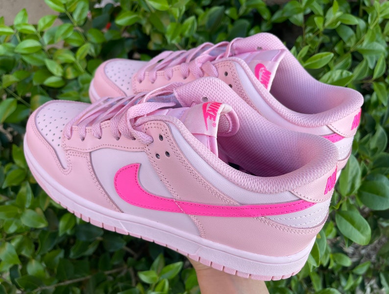 Triple Pink Nike Dunk Low barbie Etsy Australia