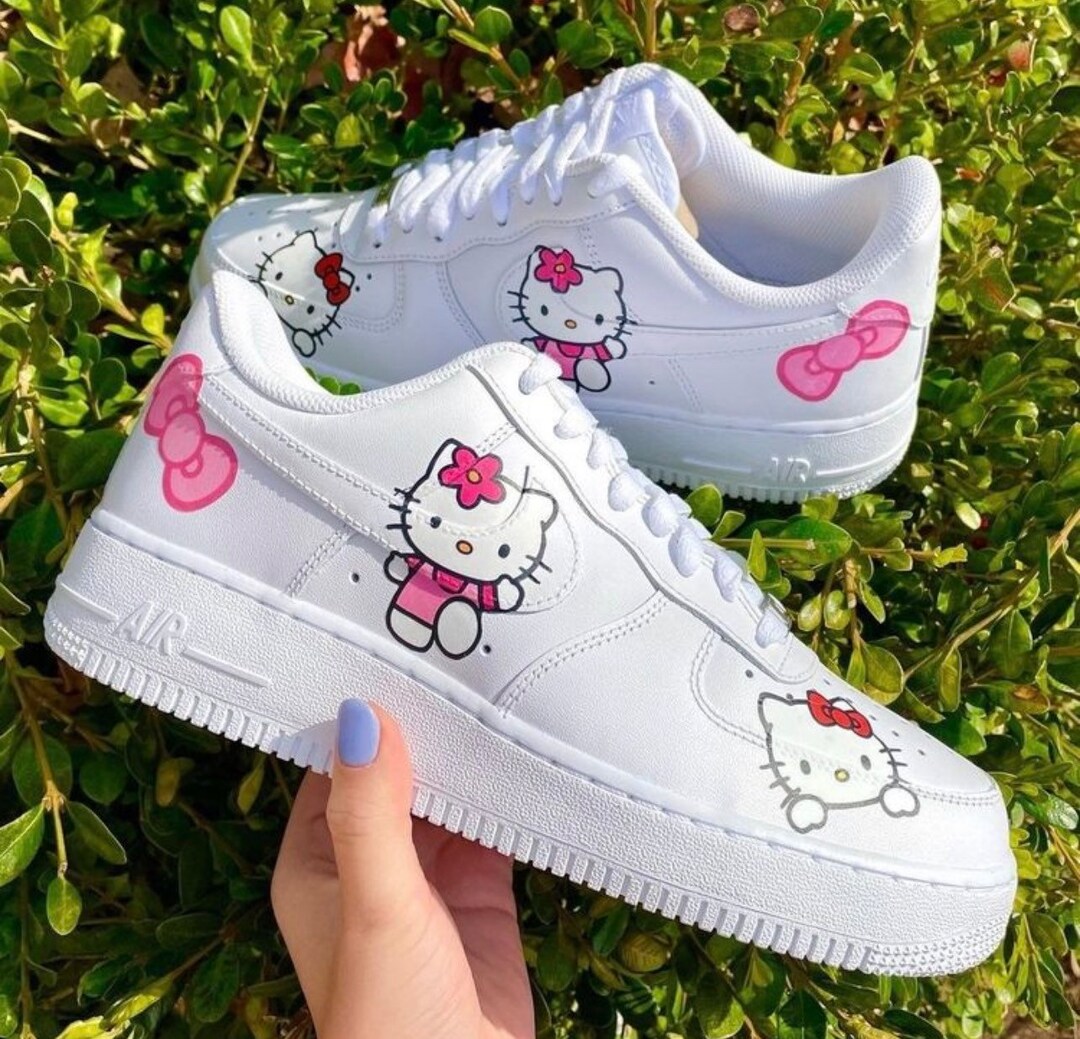 custom hello kitty air force 1