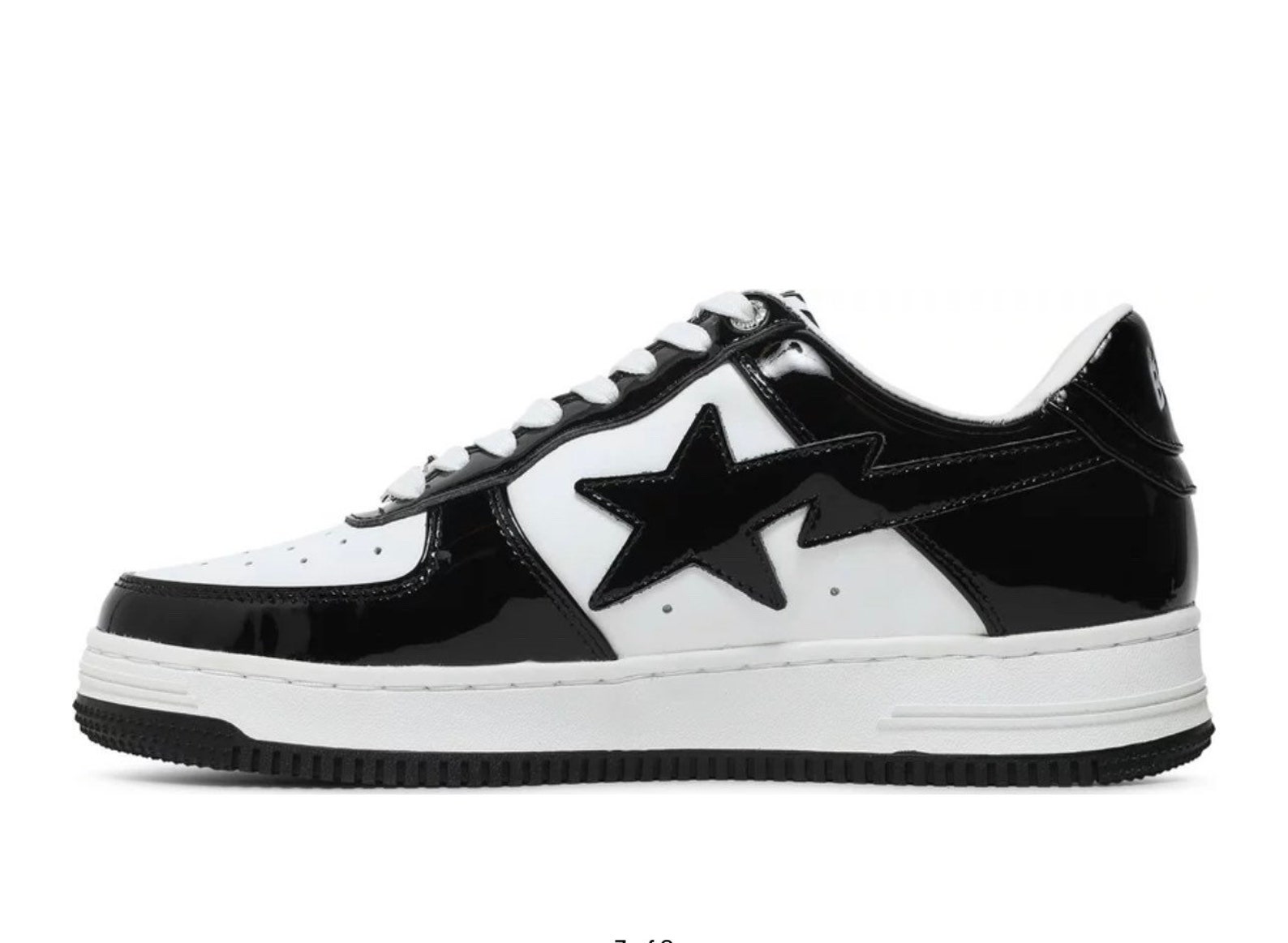 Bapesta BAPE Black and White panda Etsy