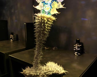 GAMISh - silicone spikes adjustable arm night light with clips. Design by Yuval Dor