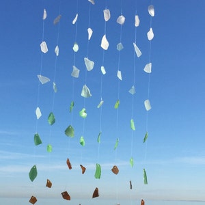 Beach Gift Idea for Couples, Driftwood and Seaglass Windchime, gift for person who has everything