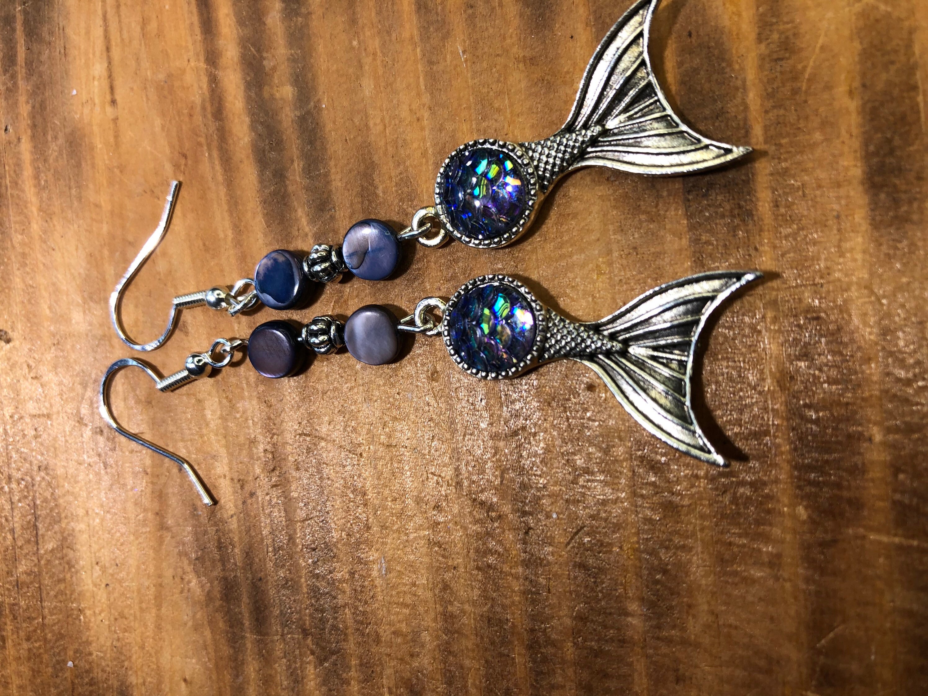 ONEFINITY Orecchini A Sirena In Argento 925, Forma Di Luna Con Zircone Blu, Per Donna E Ragazza, Con Confezione Regalo