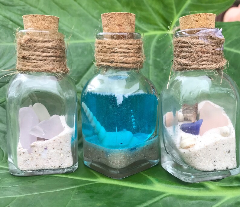 Ocean Bottle Beach Party Favors Bulk 8 Beach in a Bottle Etsy
