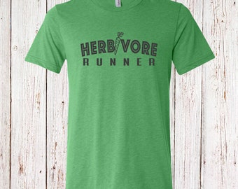 vegan runner t shirt