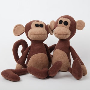 Monkey sewing pattern tutorial image 5