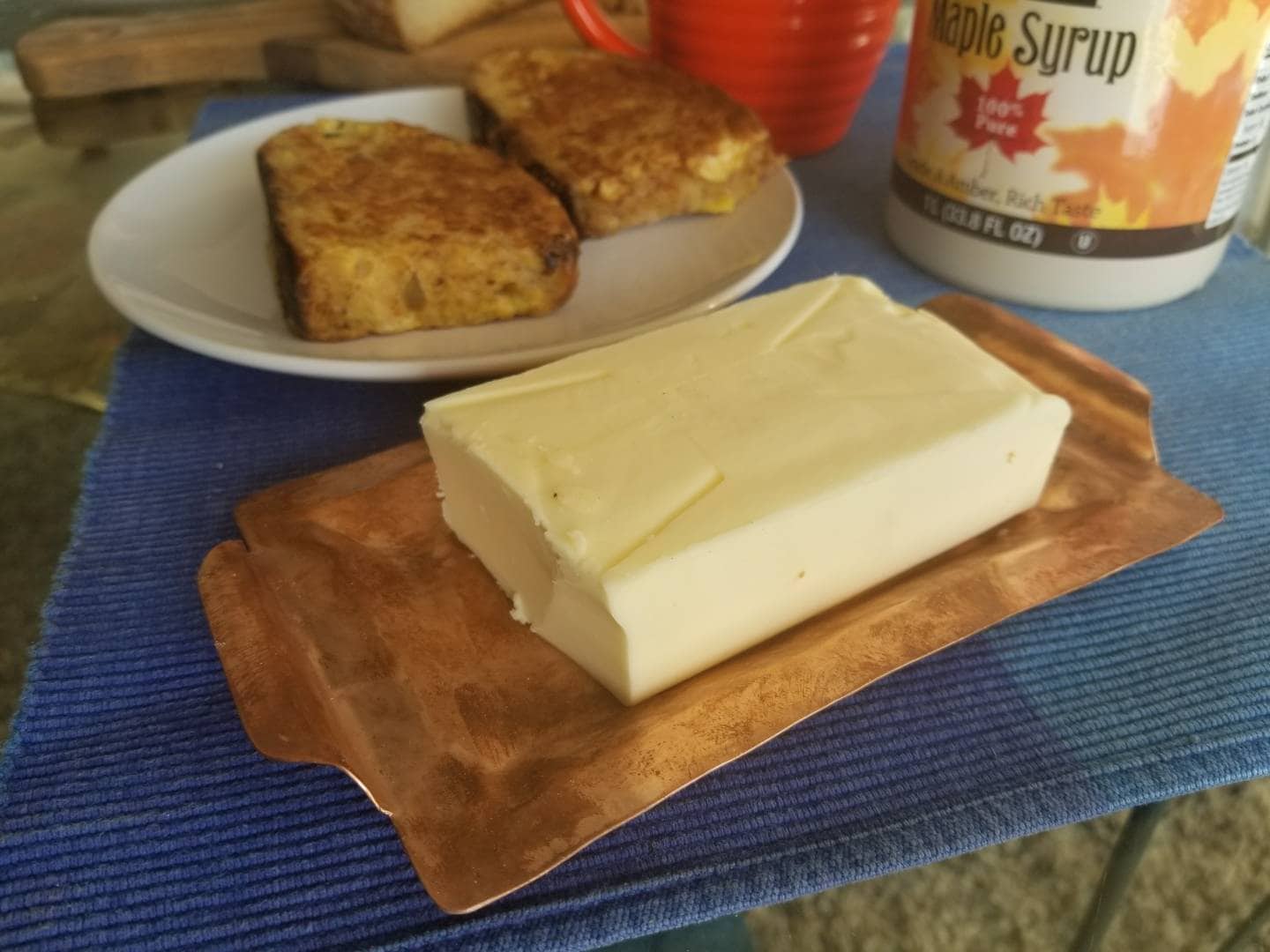 Solid Copper Butter Dish. Handmade. Classic Rustic Cottage Etsy