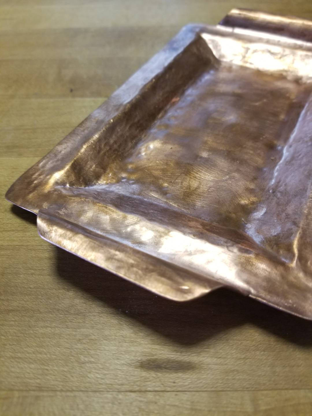 Solid Copper Butter Dish. Handmade. Classic Rustic Cottage Etsy