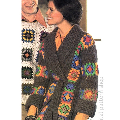 crochet hippie sweater pattern
