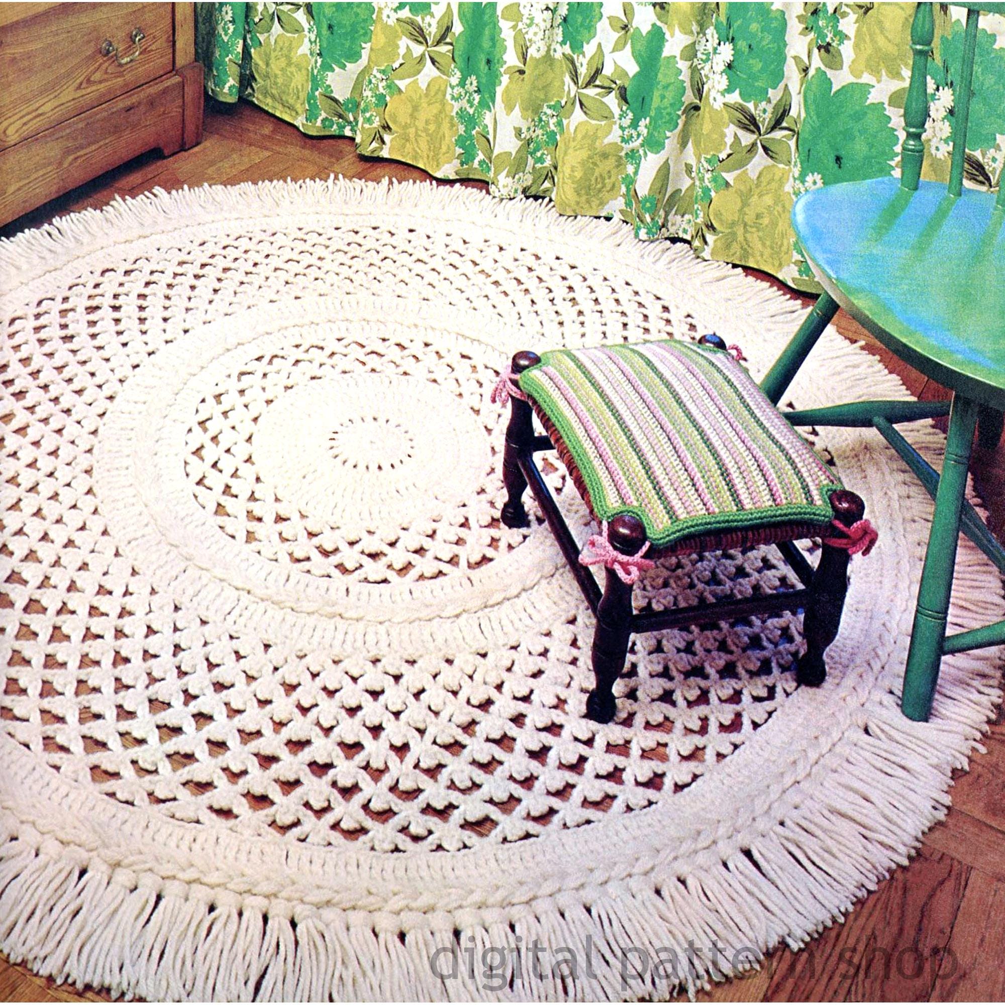 Vintage 70s Rug - Etsy