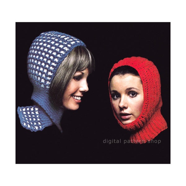 Ski Hood Pattern Etsy
