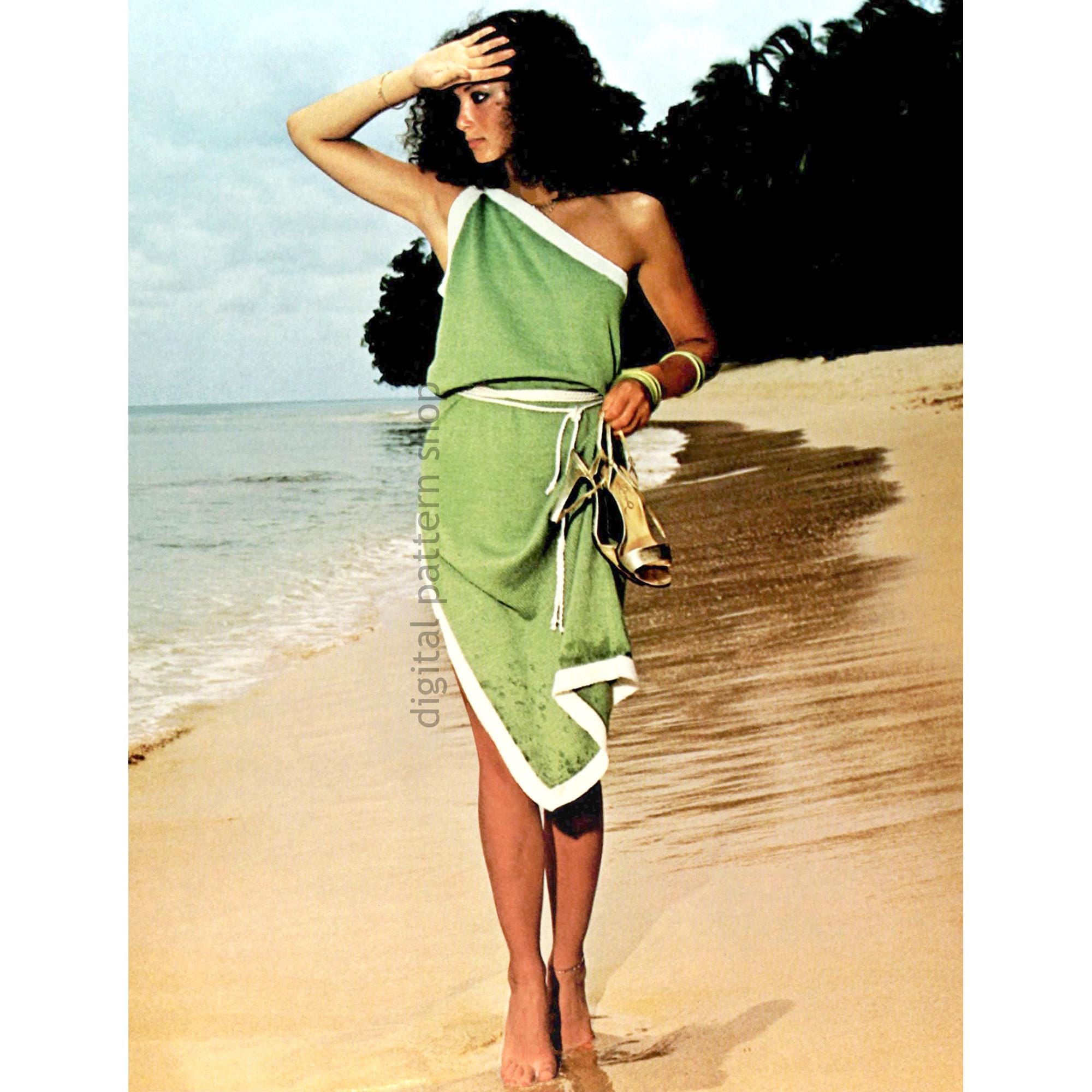 knitted beach dress pattern Dress - Woman - Spring / Summer - models & patterns